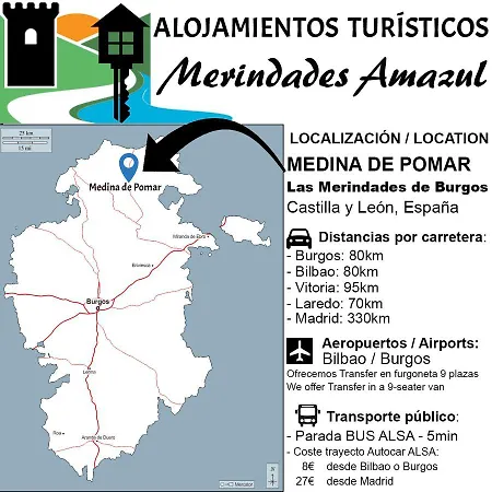 Merindades Amazul Milano - Piso Turistico - Appartement Medina de Pomar